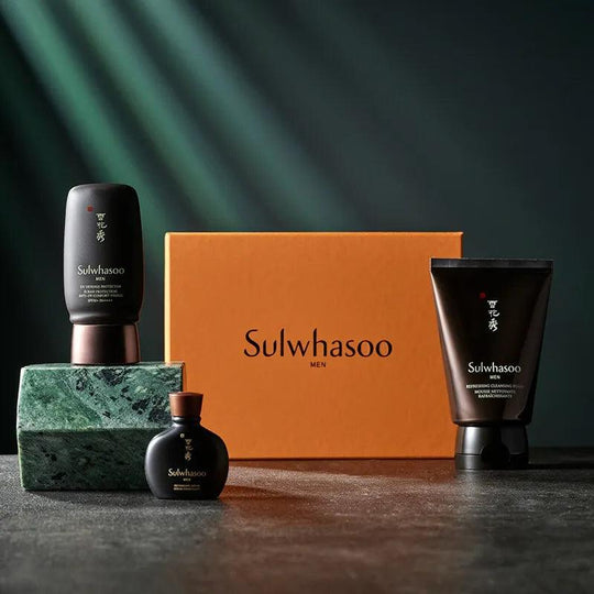 Sulwhasoo Men Skincare Set (Serum 15ml + Sun Screen 50ml + Cleansing Foam 100ml) - LMCHING Group Limited