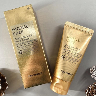 TONYMOLY อินเทนซ์ แคร์ โกลด์ 24K สเนล แฮนด์ ครีม 60 มล.