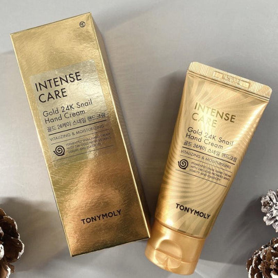TONYMOLY อินเทนซ์ แคร์ โกลด์ 24K สเนล แฮนด์ ครีม 60 มล.
