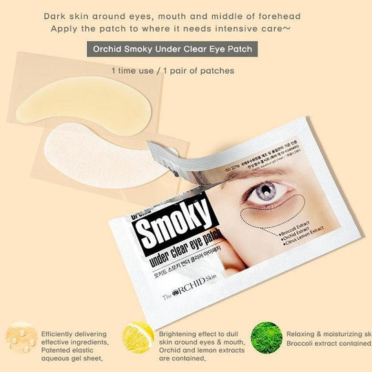 The ORCHID Skin Smoky Under Clear Eye Patch 10pairs - LMCHING Group Limited