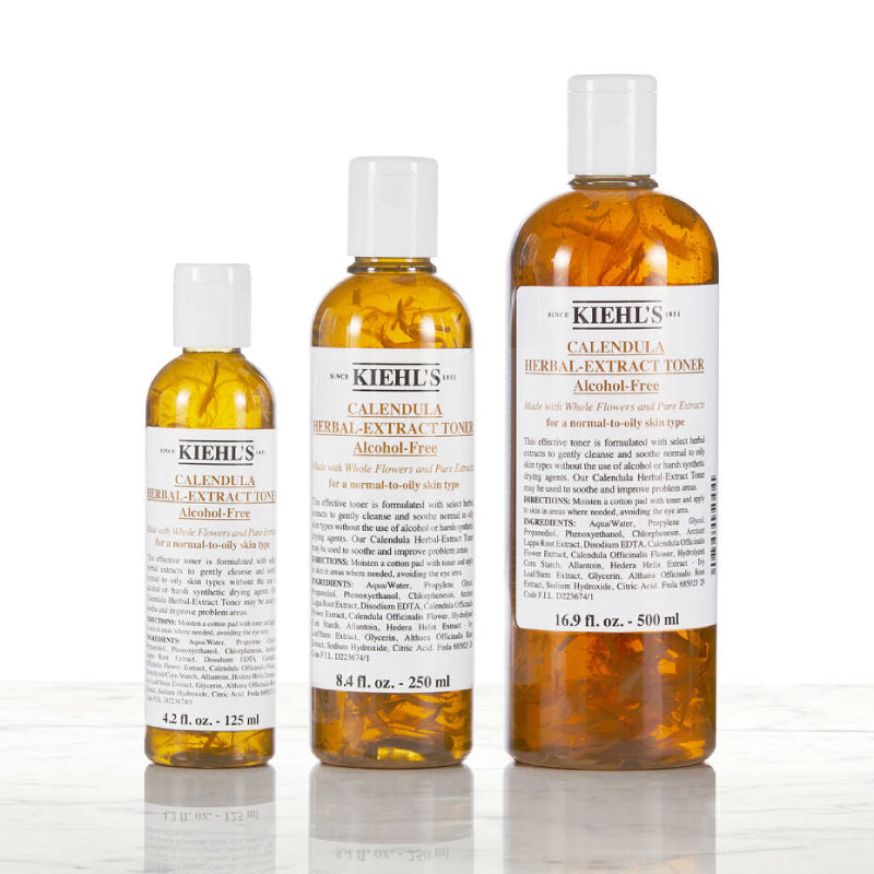 Kiehl's Calendula Herbal-Extract โทนเนอร์ปราศจากแอลกอฮอล์ 250มล. / 500มล.