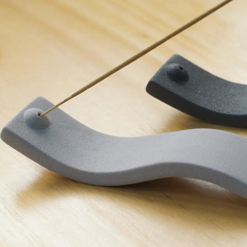 HEUNG YAU Streamlined Incense Holder (2 Colors) 1pc - LMCHING Group Limited