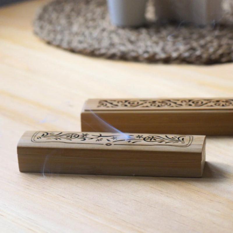 HEUNG YAU Nanzhu Incense Box (#Zen Bamboo Forest) 1pc - LMCHING Group Limited
