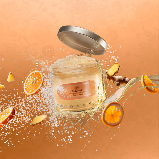 SABON Body Scrub Ginger Orange 320g / 600g