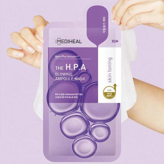 MEDIHEAL The H.P. A Glowing Ampoule Beauty Mask 25ml x 10 - LMCHING Group Limited