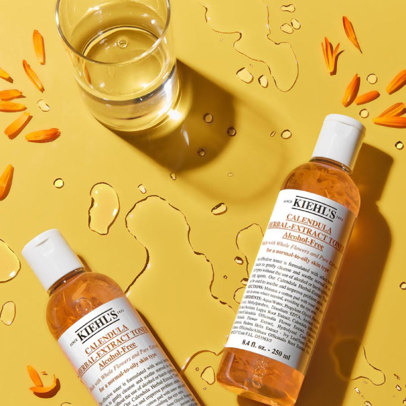 Kiehl's Calendula Herbal-Extract โทนเนอร์ปราศจากแอลกอฮอล์ 250มล. / 500มล.