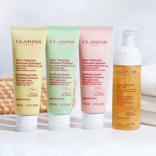 CLARINS Doux Nettoyant Moussant Hydratant Foaming Cleanser 125ml