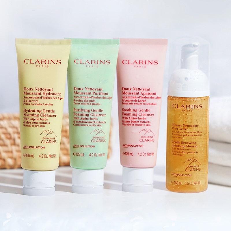 CLARINS Doux Nettoyant Moussant Hydratant Foaming Cleanser 125ml