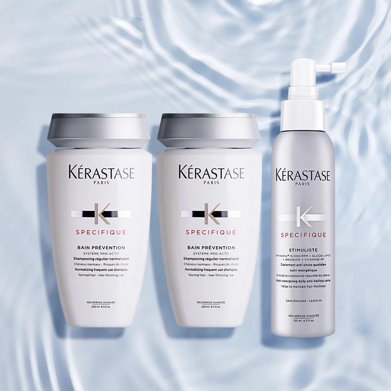 KERASTASE Specifique Bain Prevention & Stimuliste Set (Shampoo 250ml x 2 + Hair Spray 125ml) - LMCHING Group Limited