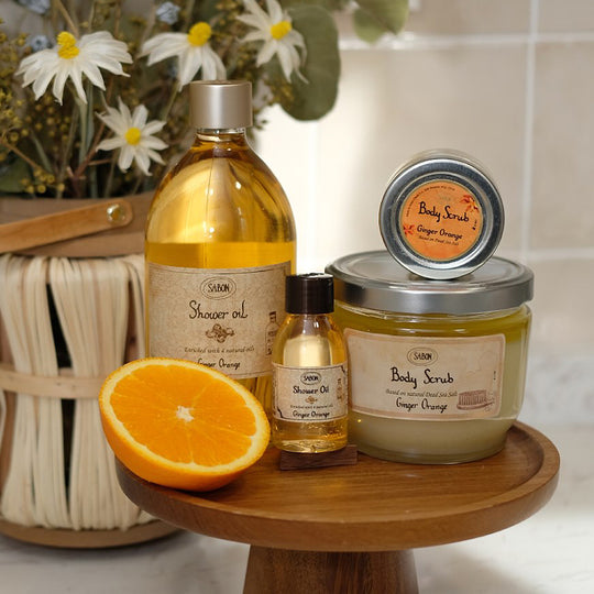SABON Body Scrub Ginger Orange 320g / 600g