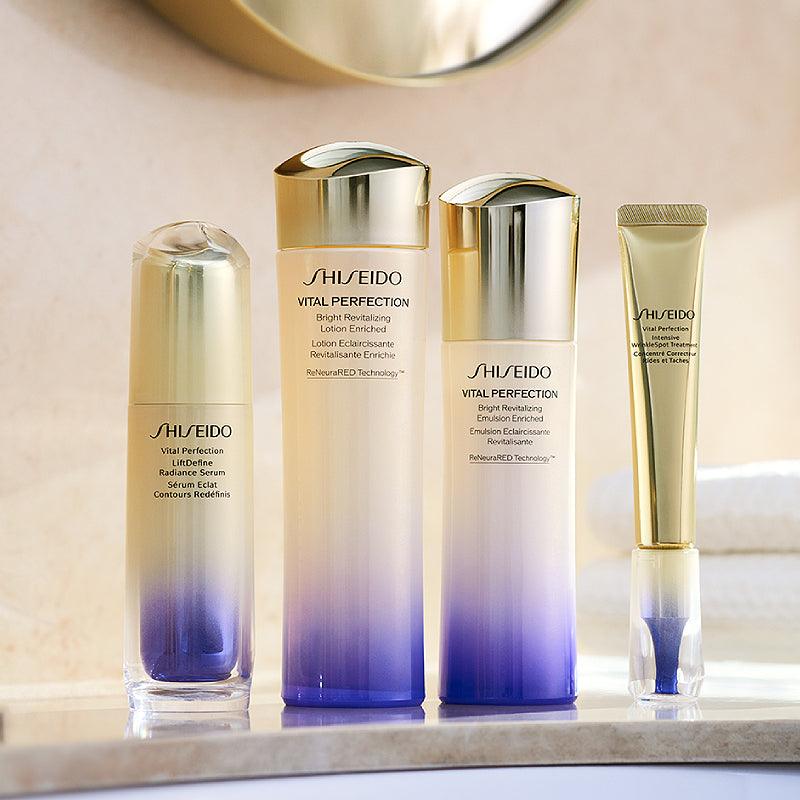 SHISEIDO Vital Perfection Bright Revitalizing Emulsion Enriched 100 ml