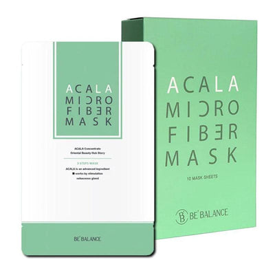 Be' Balance Mặt Nạ Acala MicrofIiber Mask (Chăm Sóc Lỗ Chân Lông) 30g x 10 Miếng