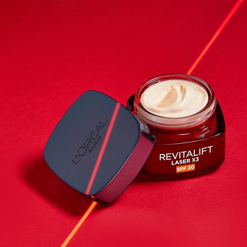 L'OREAL PARIS Revitalift Laser X3 Day Care Cream SPF20 50ml - LMCHING Group Limited