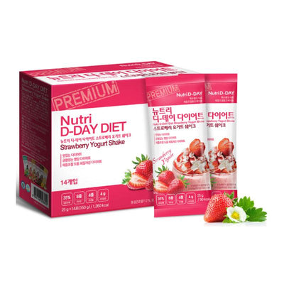 Nutri D-DAY Diet Real Strawberry Yogurt Shake 25g x 14