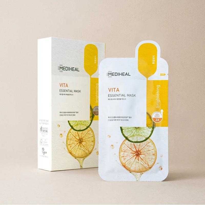 MEDIHEAL Vita Essential Mask Sheet 24ml x 10 - LMCHING Group Limited