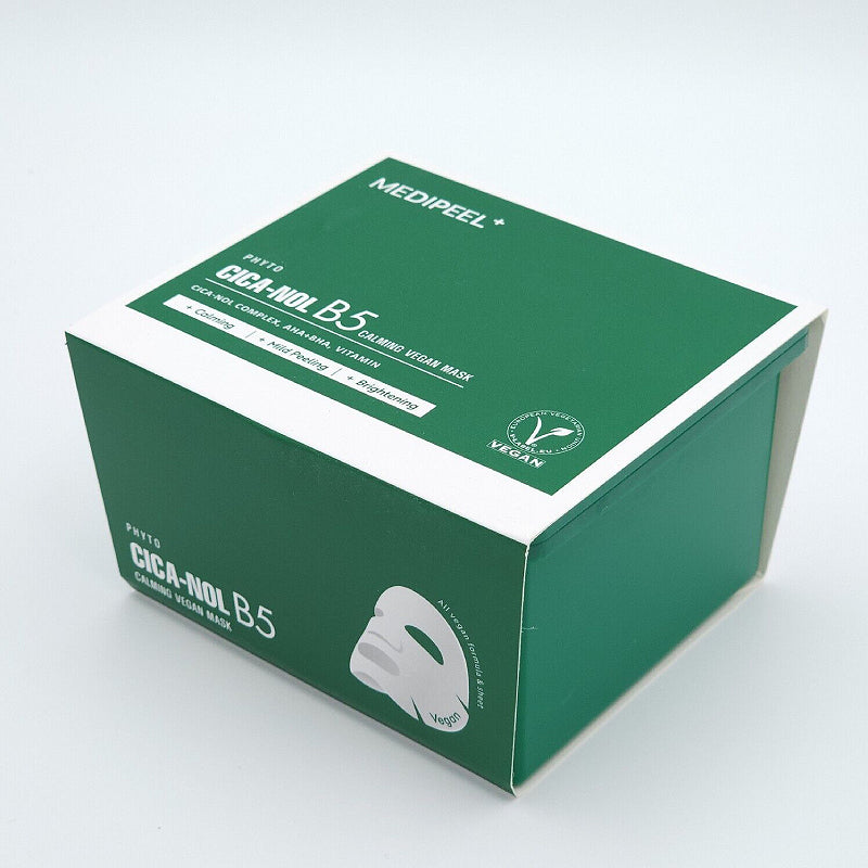 MEDIPEEL 韓國 植萃積雪草B5雙酸小綠盒面膜 350g
