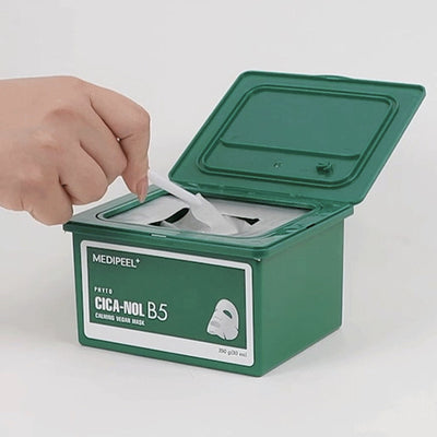 MEDIPEEL 韓國 植萃積雪草B5雙酸小綠盒面膜 350g