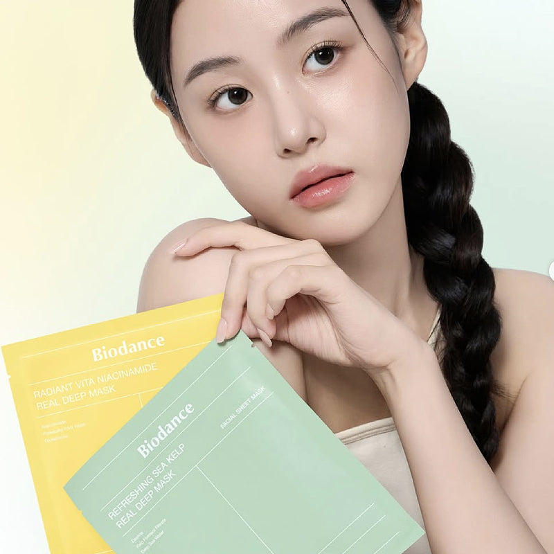 Biodance Refreshing Sea Kelp Real Deep Mask 34g x 4