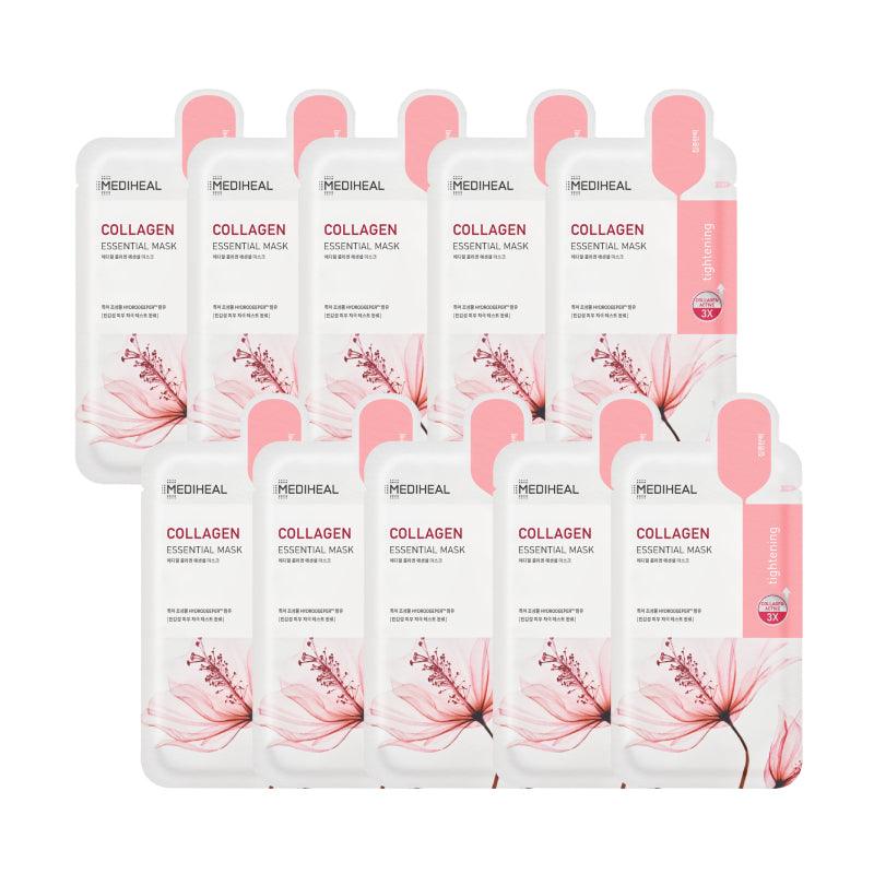 MEDIHEAL Collagen Essential Mask (Reduce Wrinkles) 24ml x 15 - LMCHING Group Limited