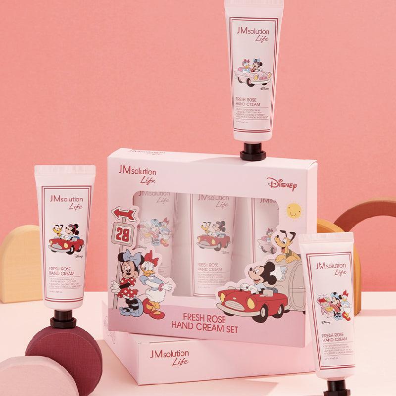 JMsolution X Disney Life Fresh Rose Hand Cream (Mickey & Friends) 50ml x 3 - LMCHING Group Limited