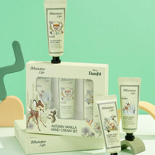 JMsolution X Disney Life Autumn Vanilla Hand Cream (Bambi) 50ml x 3 - LMCHING Group Limited