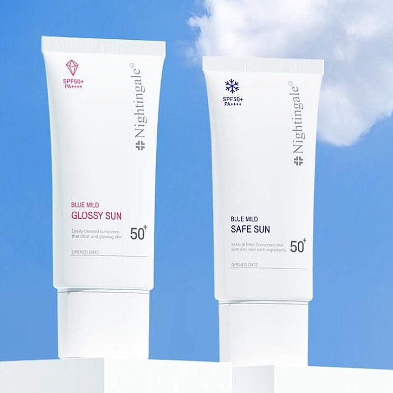 Nightingale Blue Mild Safe Sun SPF50+ PA++++ 50ml