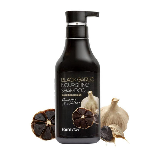 Farm stay Black Garlic Nourishing Shampoo 530ml - LMCHING Group Limited