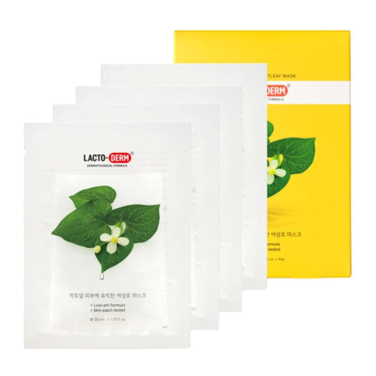 LACTO-DERM लाभकारी हार्टलीफ़ मास्क 30 मिली x 4