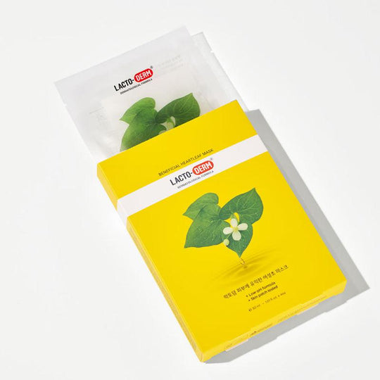 LACTO-DERM लाभकारी हार्टलीफ़ मास्क 30 मिली x 4