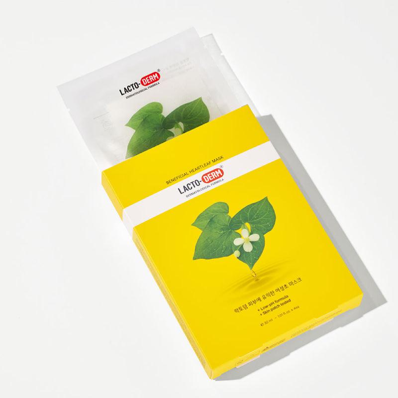 LACTO-DERM लाभकारी हार्टलीफ़ मास्क 30 मिली x 4