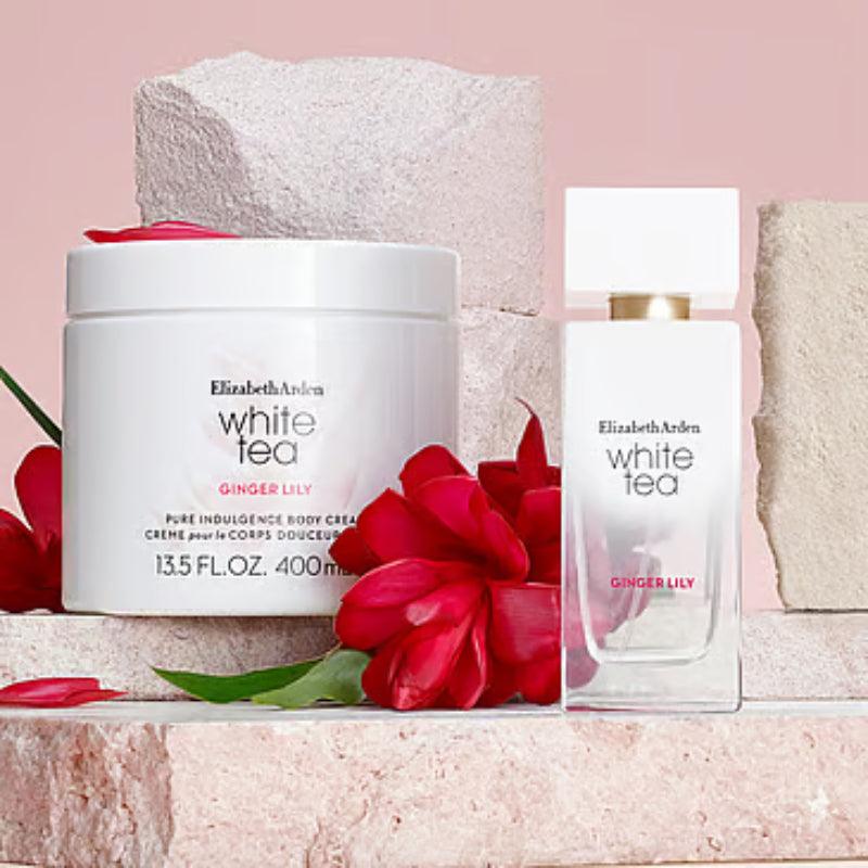 Elizabeth Arden White Tea Ginger Lily Pure Indulgence Body Cream 400ml - LMCHING Group Limited