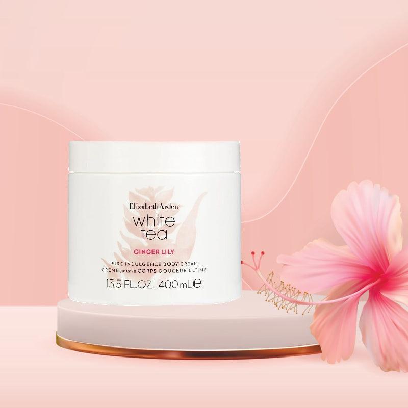 Elizabeth Arden White Tea Ginger Lily Pure Indulgence Body Cream 400ml - LMCHING Group Limited