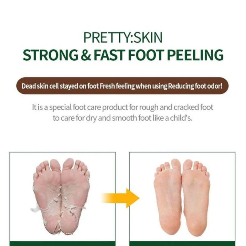 Pretty skin Strong & Fast Foot Peeling Mask 40g