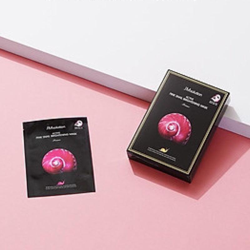 JMsolution Active Pink Snail Brightening Mask 30ml x 10 - LMCHING Group Limited