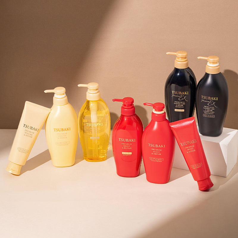 SHISEIDO Tsubaki Premium Volumen und Reparatur Spülung 450 ml