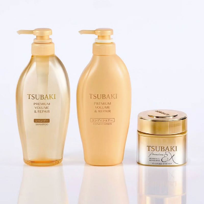 SHISEIDO Tsubaki Premium Volumen und Reparatur Spülung 450 ml