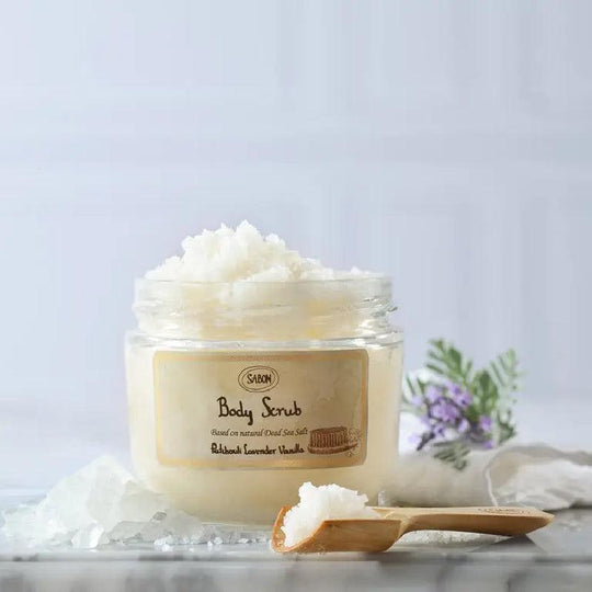 SABON Patchouli Lavender Vanilla Body Scrub 600g – LMCHING Group Limited