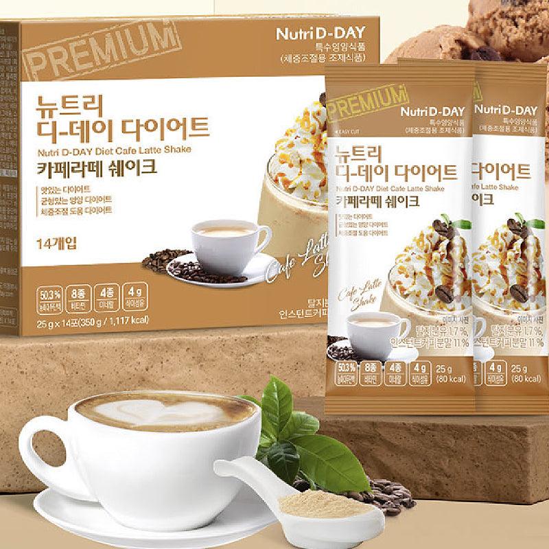 Nutri D-DAY Diet Cafe Latte Diet Shake 25g x 14