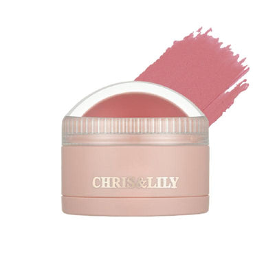 CHRIS&LILY Dome-Gle Blusher (#PK01 Rose Pink) 11 g