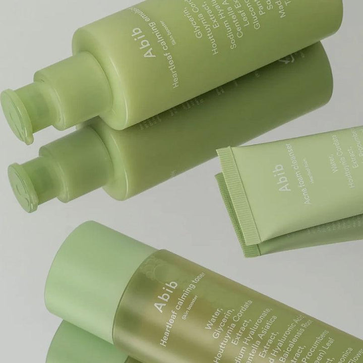 Abib ハートリーフ カーミング2ステップセット（トナー200ml＋