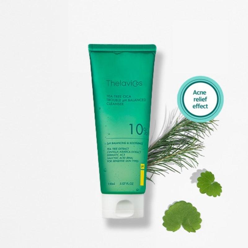 Thelavicos Tea Tree Cica Trouble pH Balanced 10% Cleanser 150ml - LMCHING Group Limited