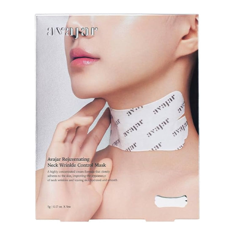 avajar Rejuvenating Neck Wrinkle Control Mask 5g x 5pcs