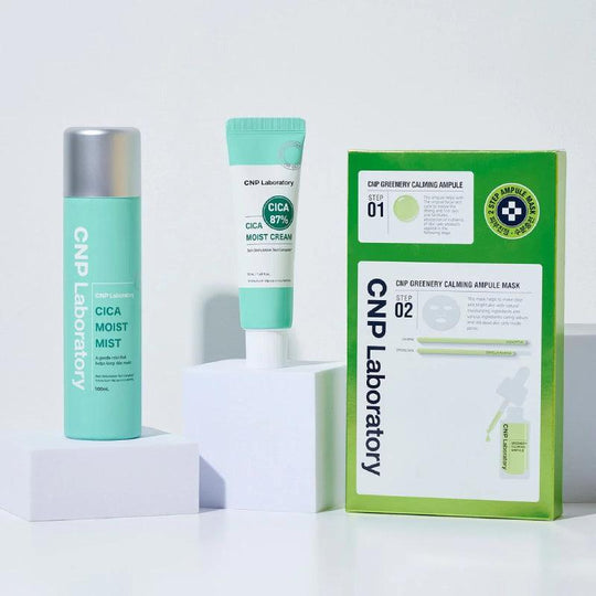 CNP Laboratory Greenery Calming Ampule 2 Step Mask 25ml x 5pcs