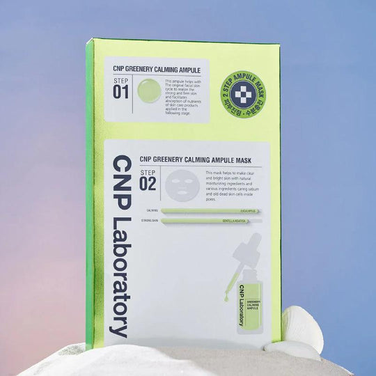 CNP Laboratory Greenery Calming Ampule 2 Step Mask 25ml x 5pcs