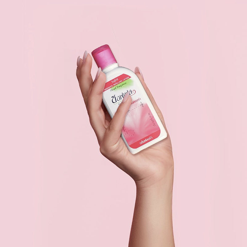 SOFFELL Lotion Pengusir Nyamuk (Aroma Bunga) 60ml