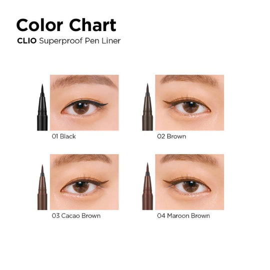 CLIO Superproof Pen Liner (2 Colors) 0.55ml - LMCHING Group Limited