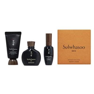 Sulwhasoo Men Basic Kit (Suncreen 15ml + Serum 15ml + Emulsion 8ml) - LMCHING Group Limited