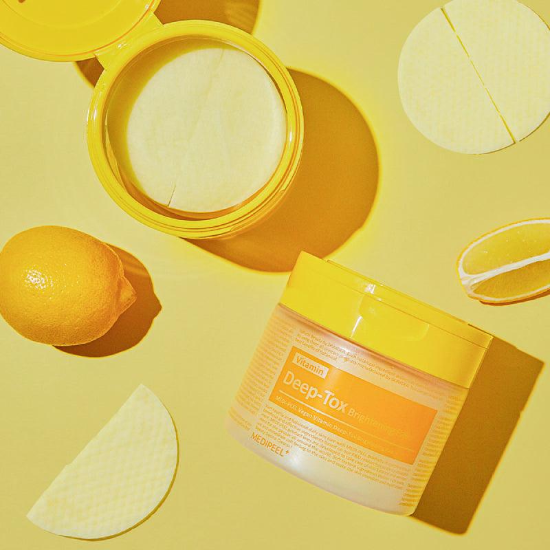 MEDIPEEL Vegan Vitamin Deep Tox Brightening Pad 70pcs/270ml