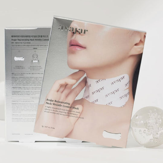 avajar Rejuvenating Neck Wrinkle Control Mask 5g x 5pcs