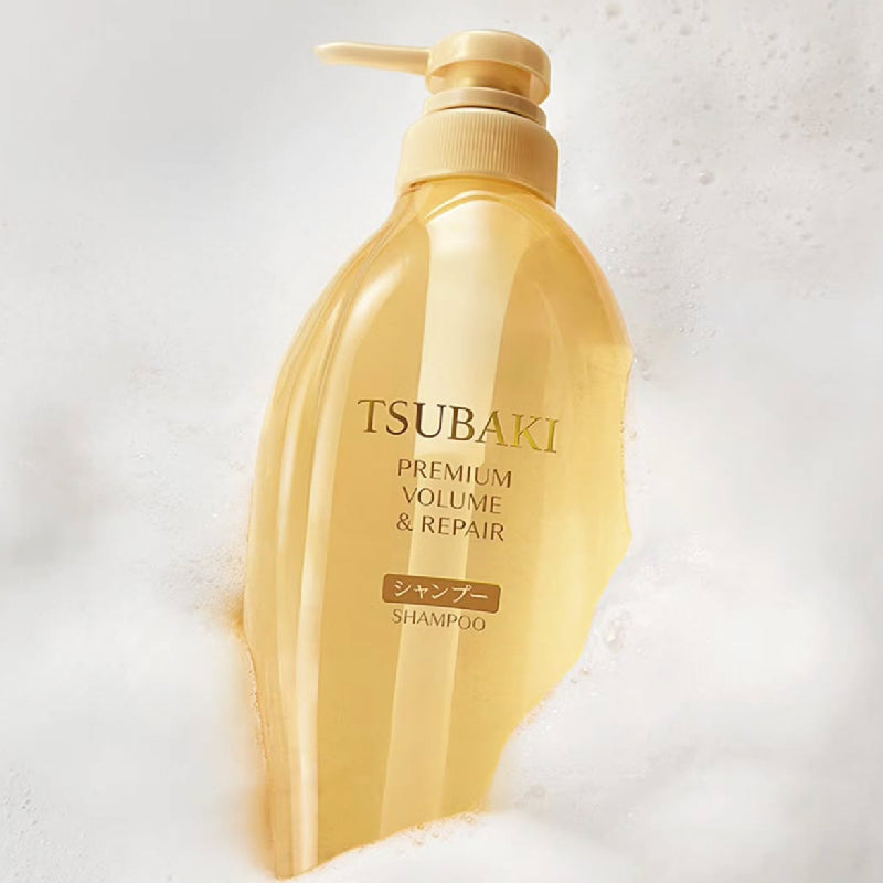 SHISEIDO Tsubaki Premium Volumen und Reparatur Shampoo 450 ml